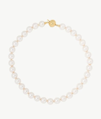 Golden Pearl Necklace