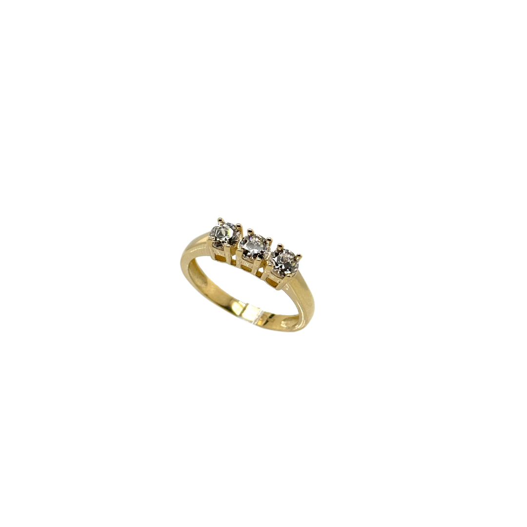 18Kt Gold Ring Ref :I17-I13SZR0219-FCZ