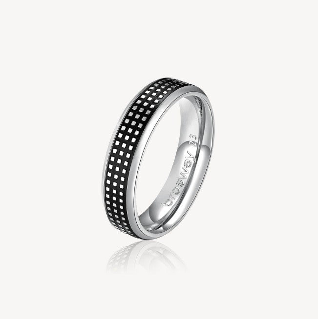Ring Bullet Men's Stainless Steel - Size D