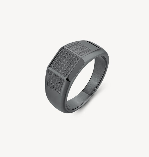 Ring Bullet Men's Stainless Steel - Size E