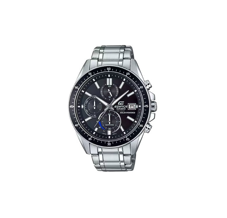 Casio Edifice – Solar-Powered Chronograph with Sapphire Crystal