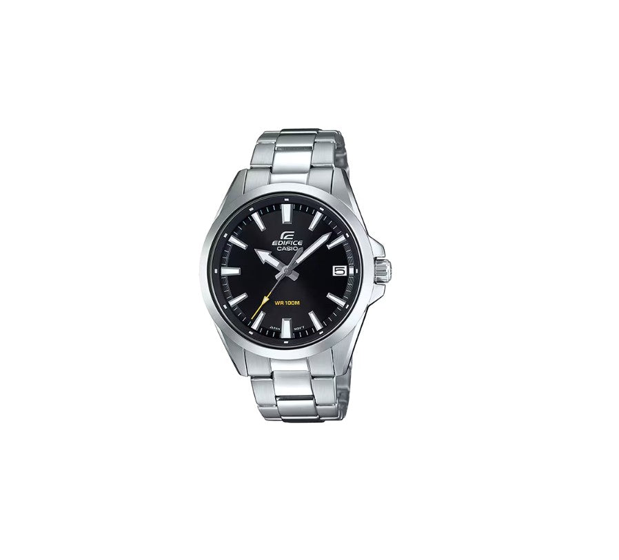 Casio Edifice – Black Dial Stainless Steel Quartz Watch