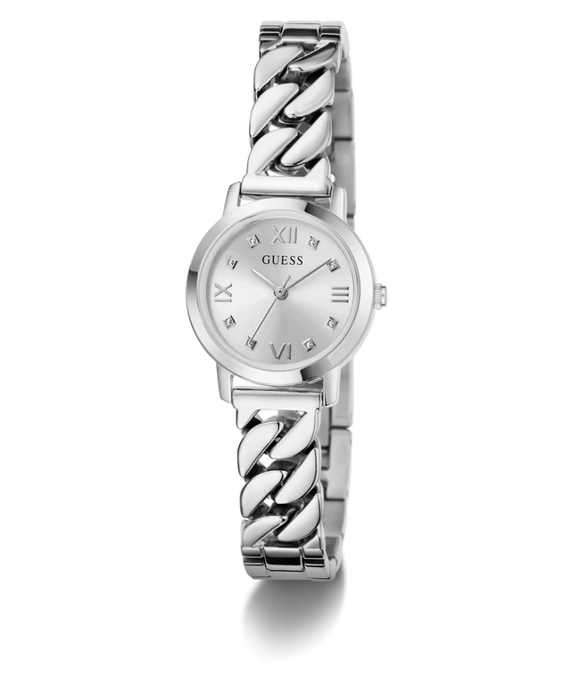 GUESS Ladies Silver Tone Analog Watch GW0867L1