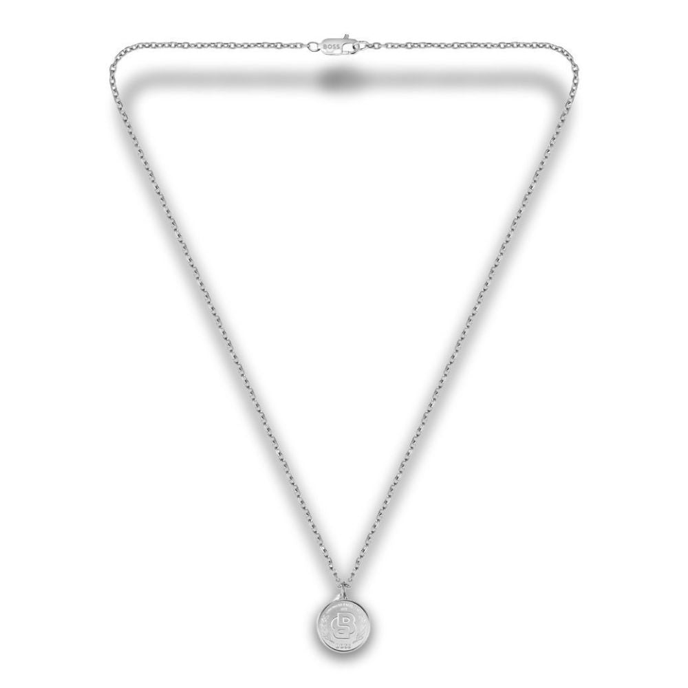 Hugo Boss Double B Coin Necklace 1580761