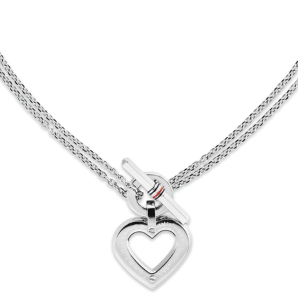 Tommy Hilfiger Toggle Heart Necklace 2780967