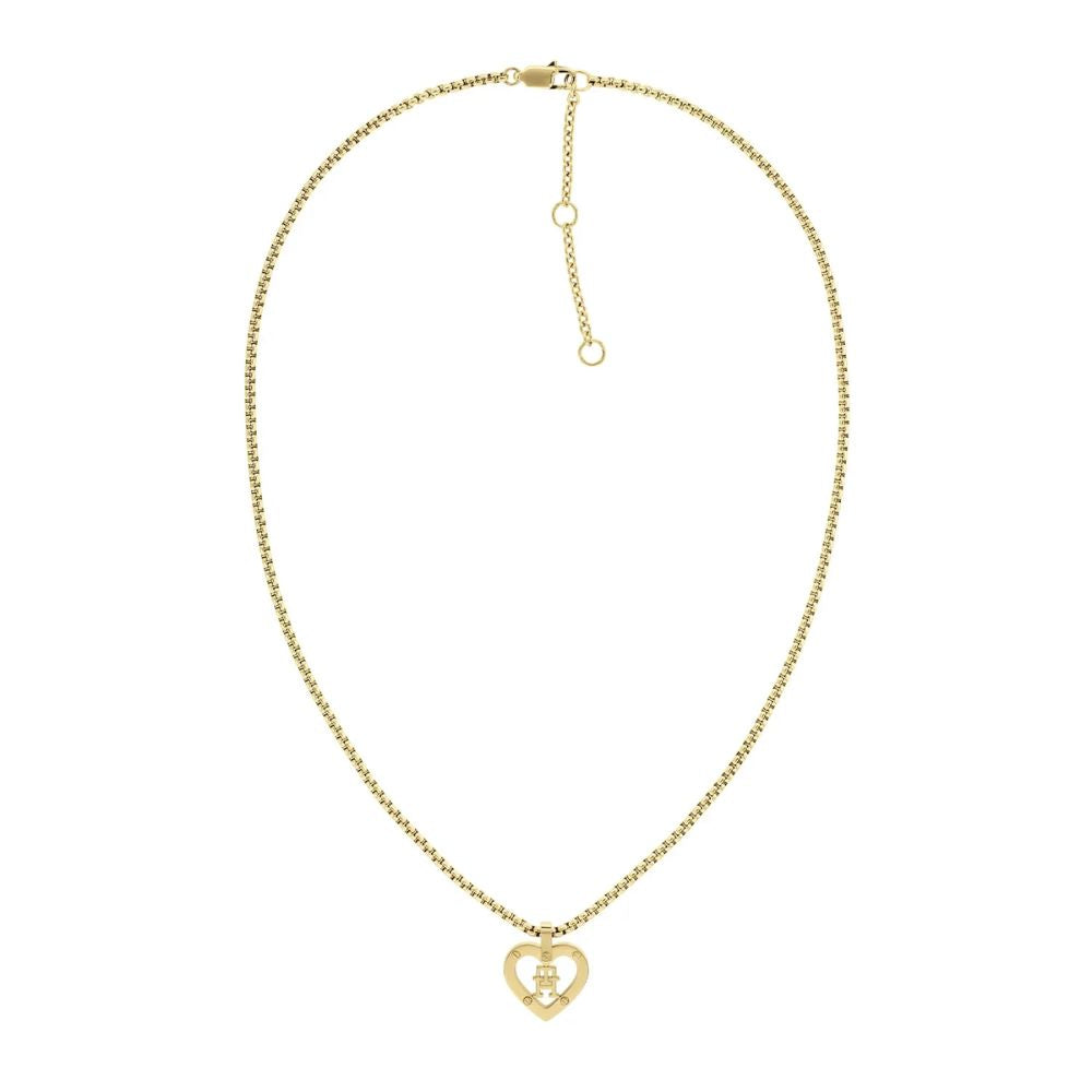 Tommy Hilfiger Monogram Heart Necklace 2780918