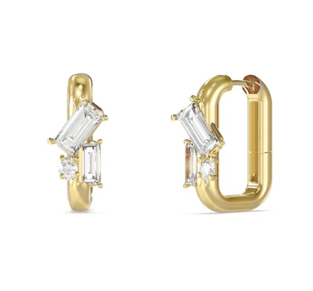 Guess UBE05361YG – Gold‑Tone Crystal Earrings