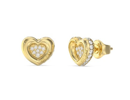 L.O.V.E. Heart Pave Studs