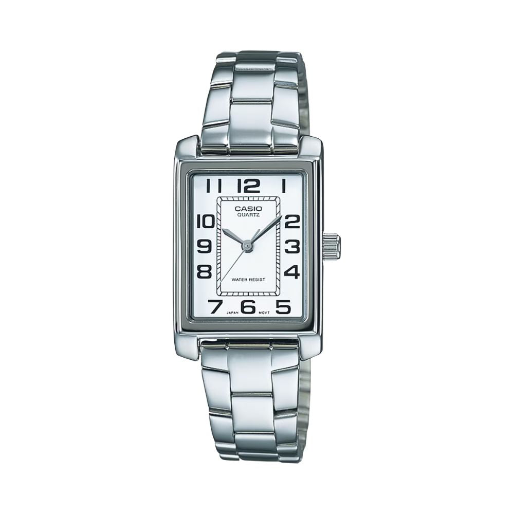 Casio LTP1234PD7BEG Elegant Silver Classic Women's Watch