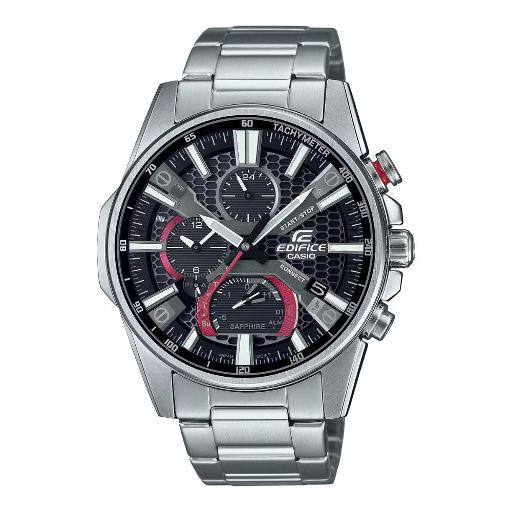 Casio EDIFICE EQB1200D1AER Solar‑Powered Analog Watch
