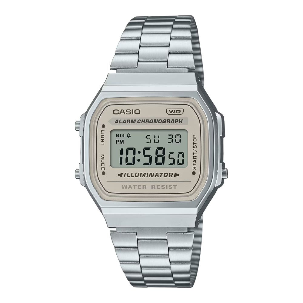 Casio A168WA8AYES Retro Digital Watch