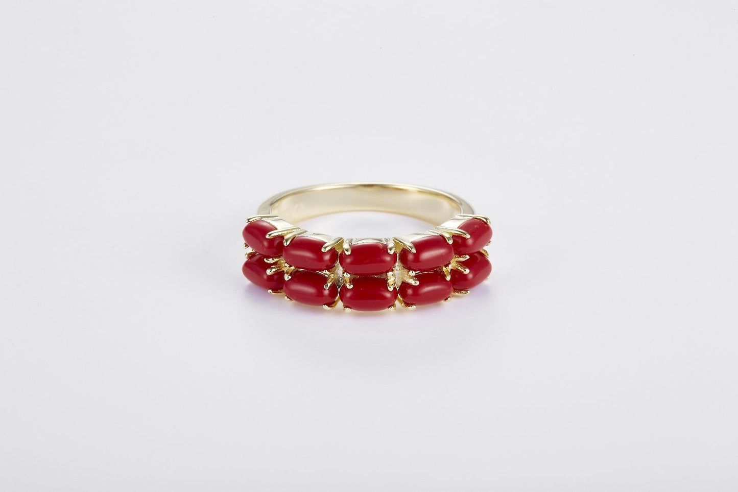 The Pietra Collection - Ring Coral