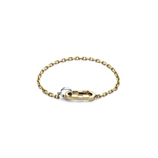 GUCCI LINK TO LOVE Bracelet in Yellow and White Gold