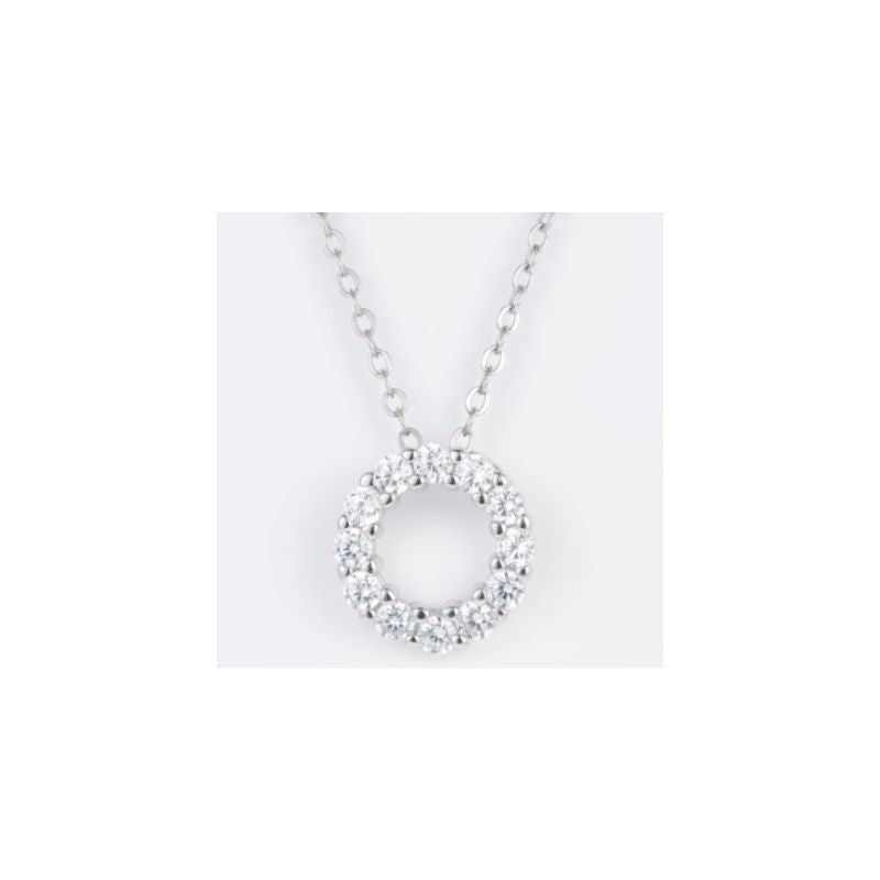 L-Eternita pendant all white CZ WR