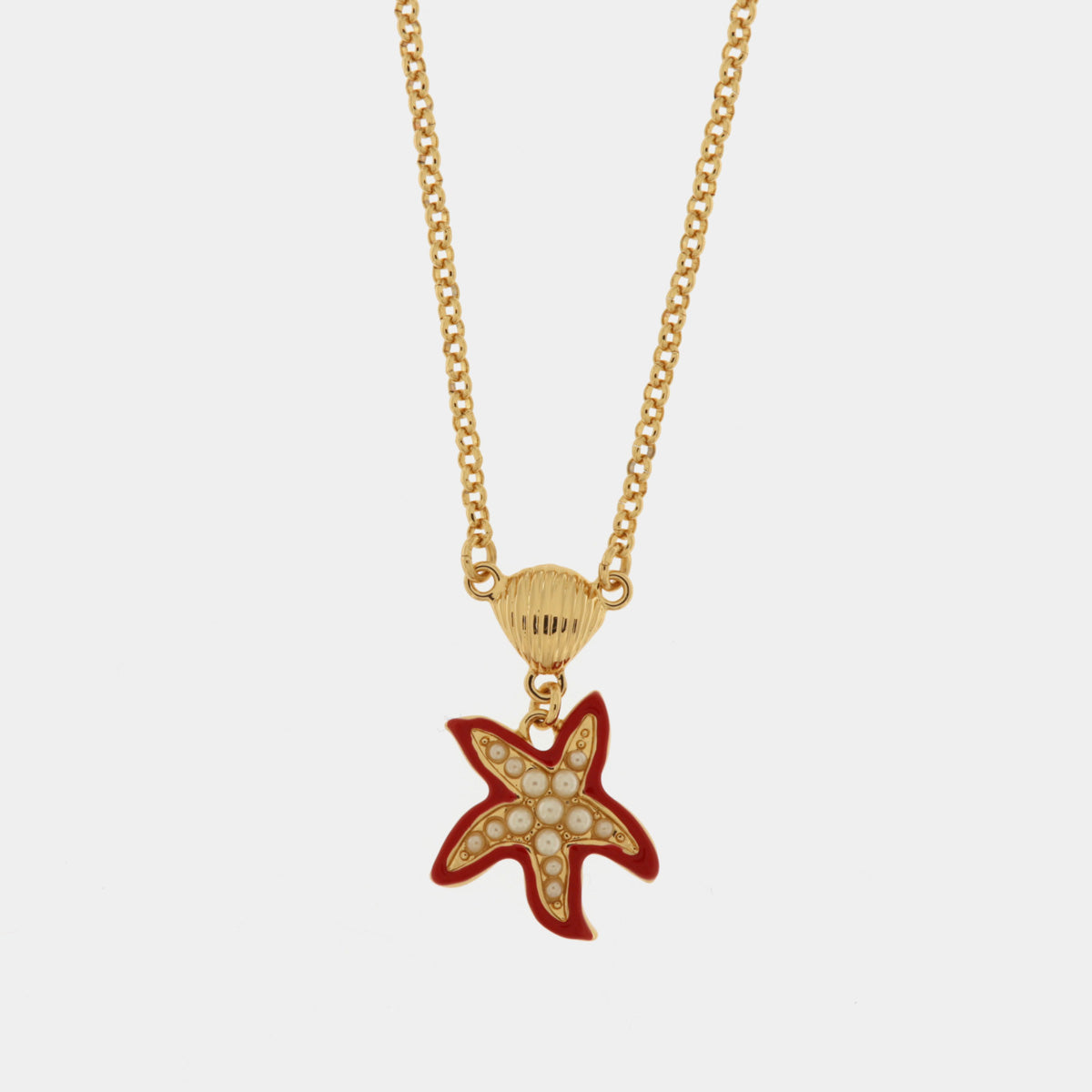 Necklace with Hanging Starfish