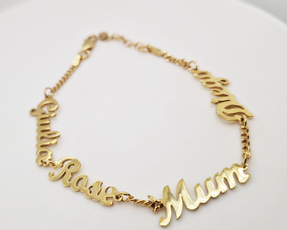 Mum + Name Bracelet