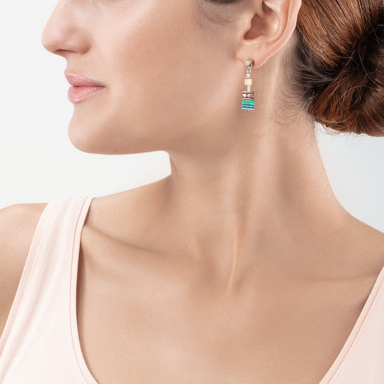 GeoCUBE® Candy earrings multicolour spring Ref :5090-21-1527