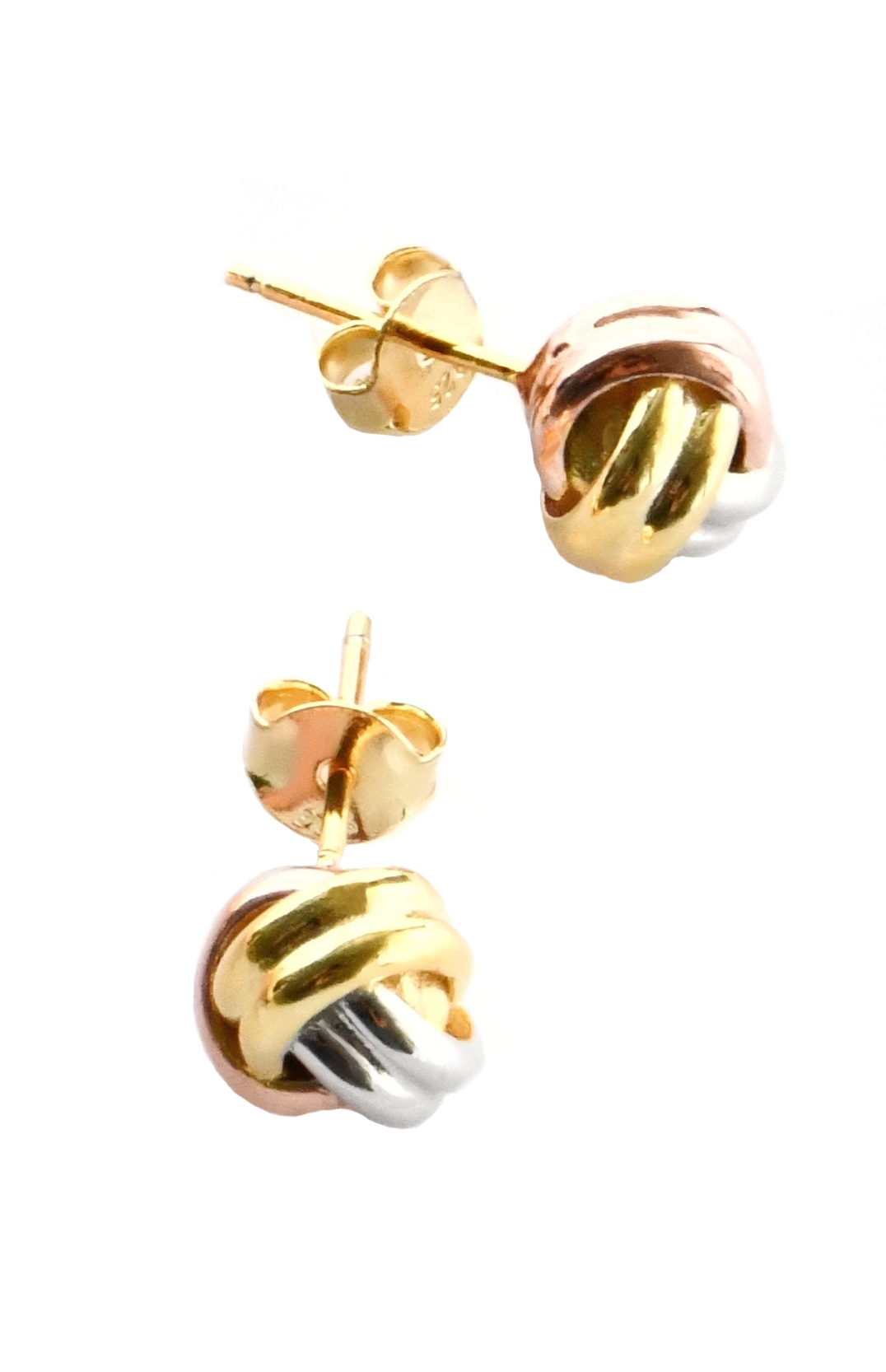 3Tone Collection - Trinity Earrings Ref :3CIRCE05