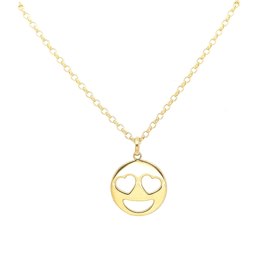 In-Love Emoji Necklace