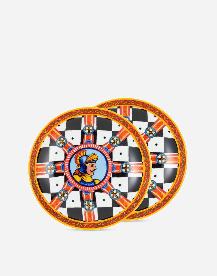 DGH Set 2 Porcelain Soup Plates - Ref :TC0S05TCA13UC062