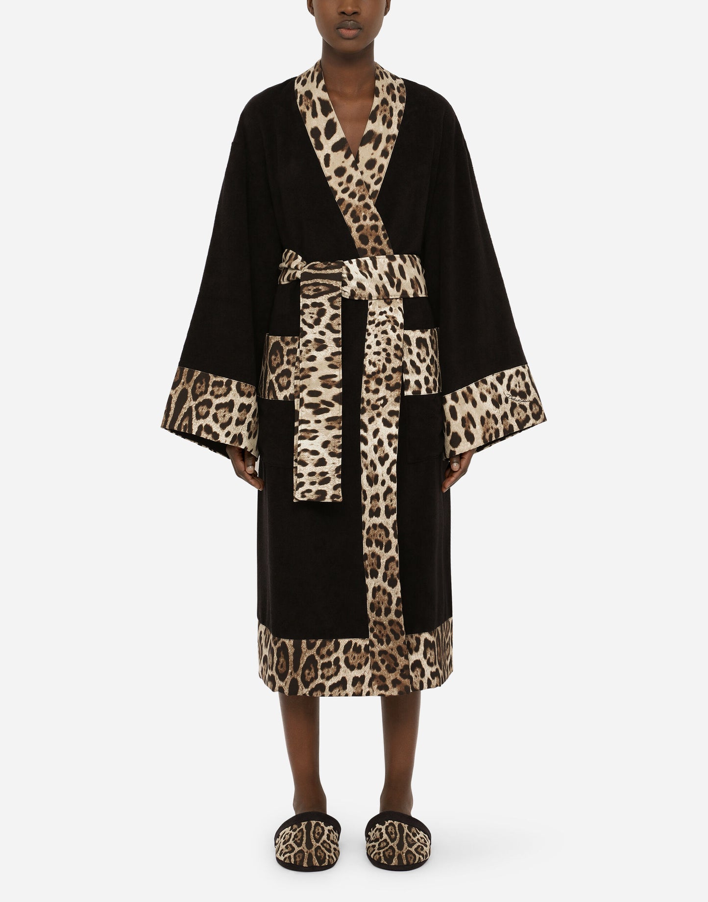 DGH Cotton Terry Bathrobe Ref : TCF010TCAGOUL002