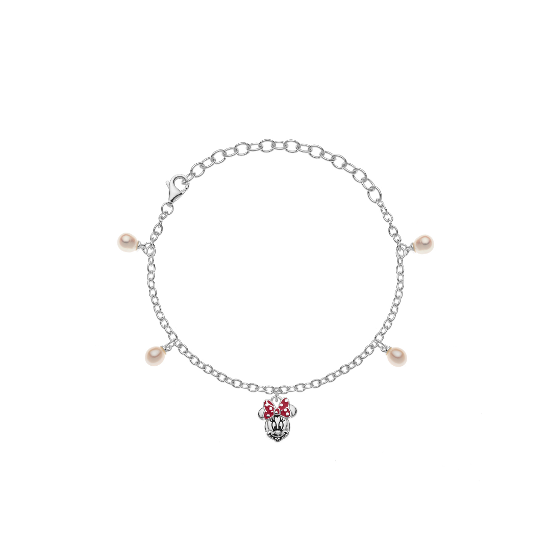 Disney Silver 925 Minnie Bracelet Ref :BS00001SMAL-5.CS