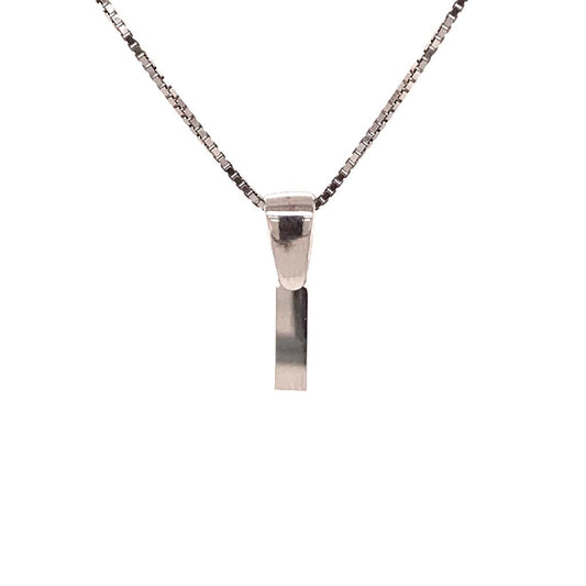 Silver 925 Initial I