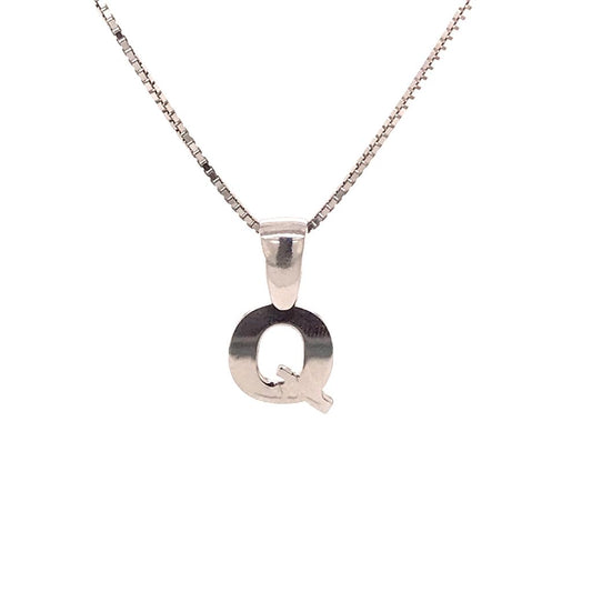 Silver 925 Initial Q