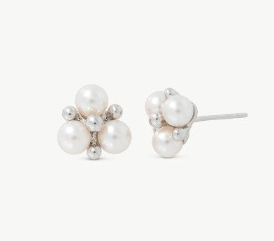 Vega 3 Pearl Earrings