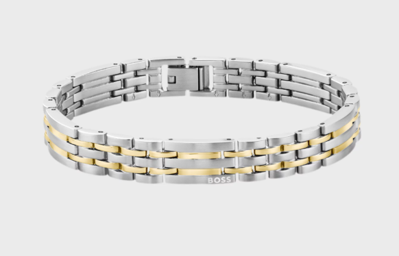 BOSS Jewelry Men's Two-Tone Bracelet - 1580813