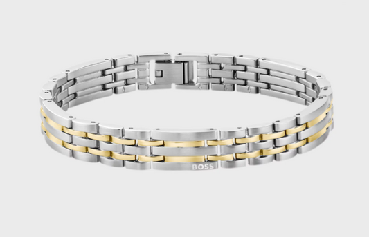BOSS Jewelry Men's Two-Tone Bracelet - 1580813