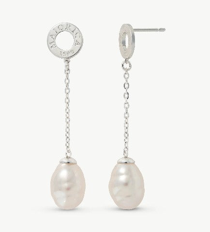 Long Pearl Earrings