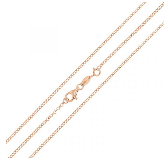 "jasseron" 92cm necklace (925/rosegold-plated) 27-0039