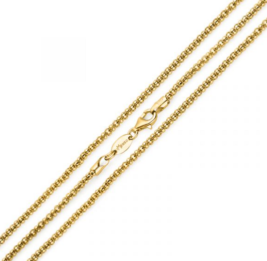 "diabomba" necklace (925/gold-plated) 70cm