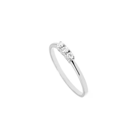 18KT GOLD RING - 712536