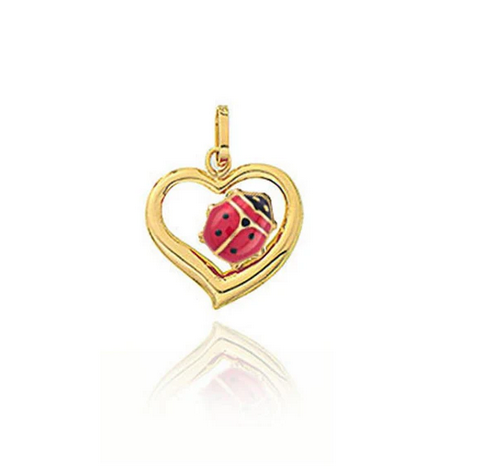 18KT GOLD PENDANT - 753002