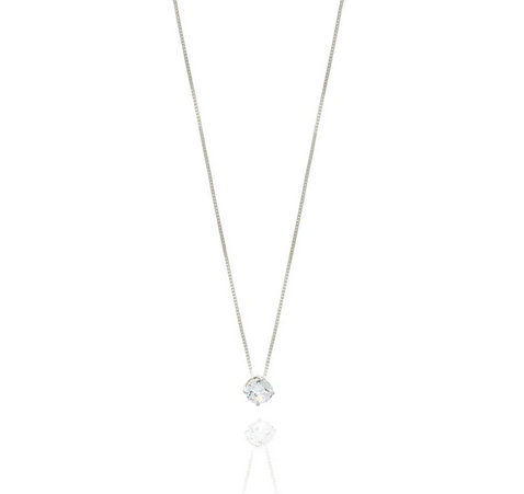 18KT GOLD NECKLACE WITH ZIRCONIA - 765717