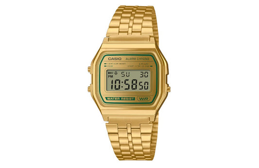 Casio Vintage — Retro Icon Reimagined in Gold and Green