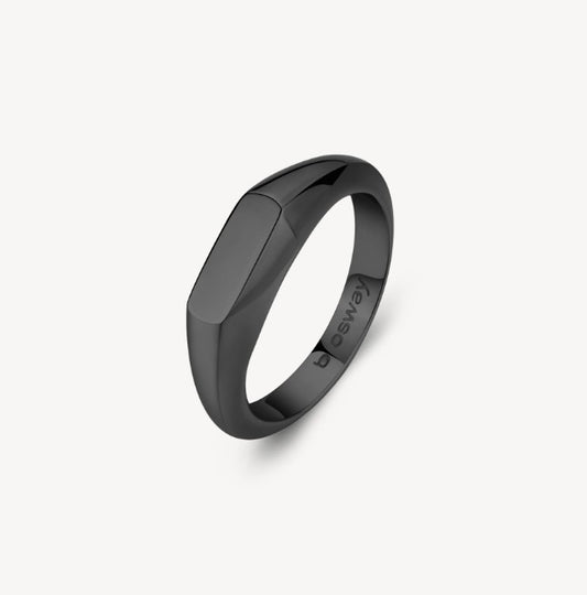 Ring Forge Men's Stainless Steel - Size D