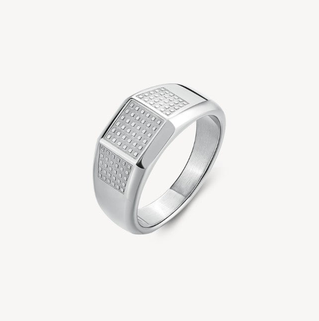 Ring Bullet Men's Stainless Steel - Size E