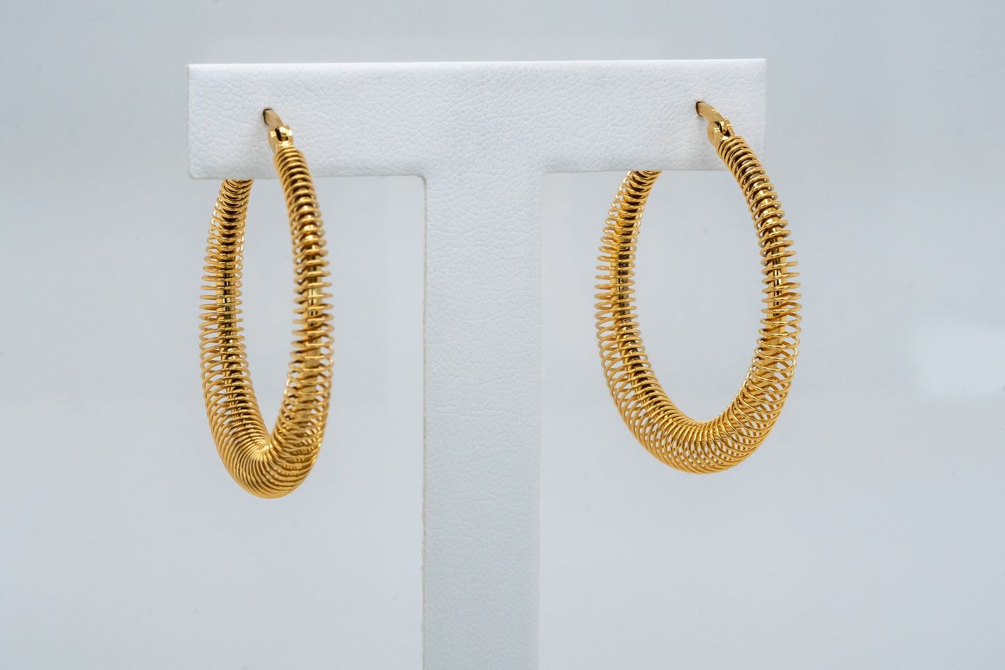 Spiraling Hoops - EA525801G