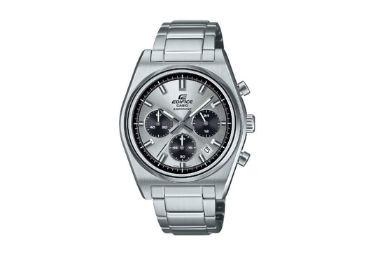Casio Edifice – Silver Dial Stainless Steel Chronograph