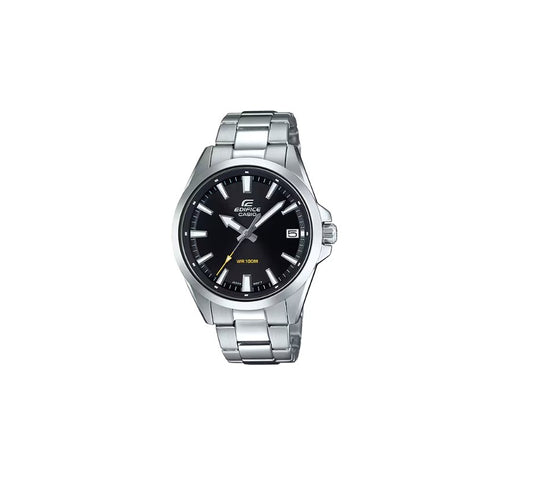 Casio Edifice – Black Dial Stainless Steel Quartz Watch