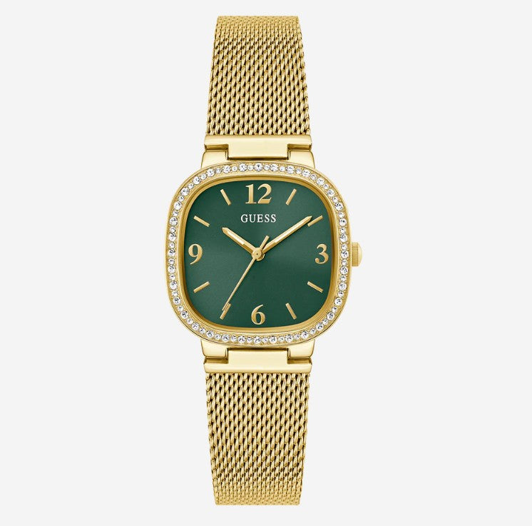GUESS Ladies Gold Analog Watch