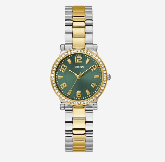 GUESS Ladies 2-Tone Analog Watch