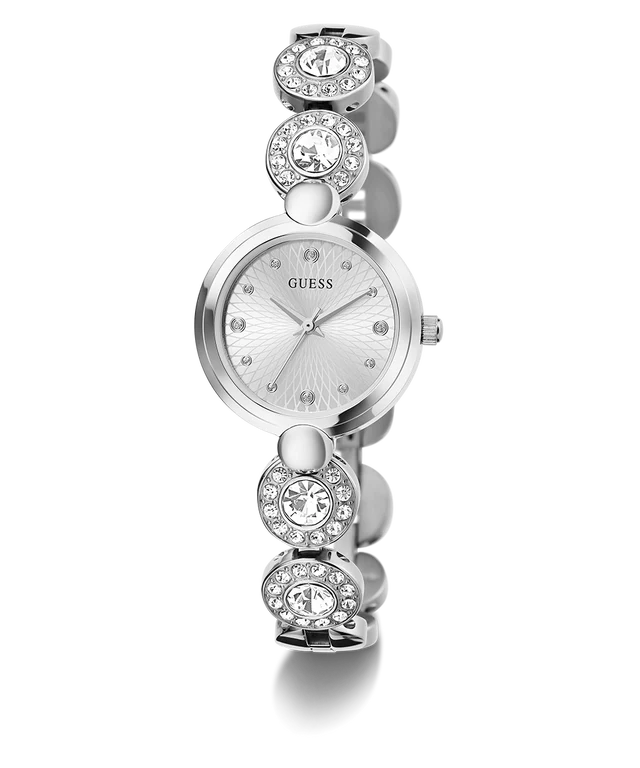 GUESS Ladies Silver Tone Analog Watch GW0757L1