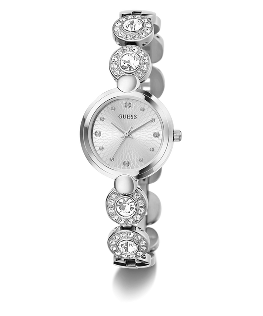 GUESS Ladies Silver Tone Analog Watch GW0757L1