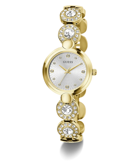 GUESS Ladies Gold Tone Analog Watch GW0757L2