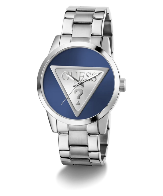 GUESS Mens Silver Tone Analog Watch GW0782G3