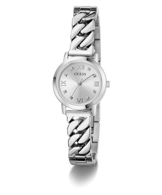 GUESS Ladies Silver Tone Analog Watch GW0867L1